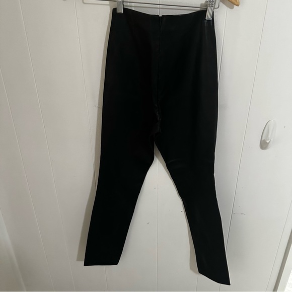 SALE!  Rag & Bone Leather Skinny Pants - Picture 2 of 5